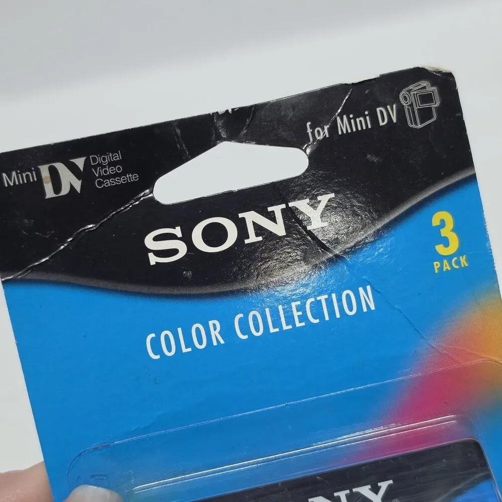 Sony DVM60PRL 60 Minute Premium Color Mini DV Cassette (3-Pack) NEW